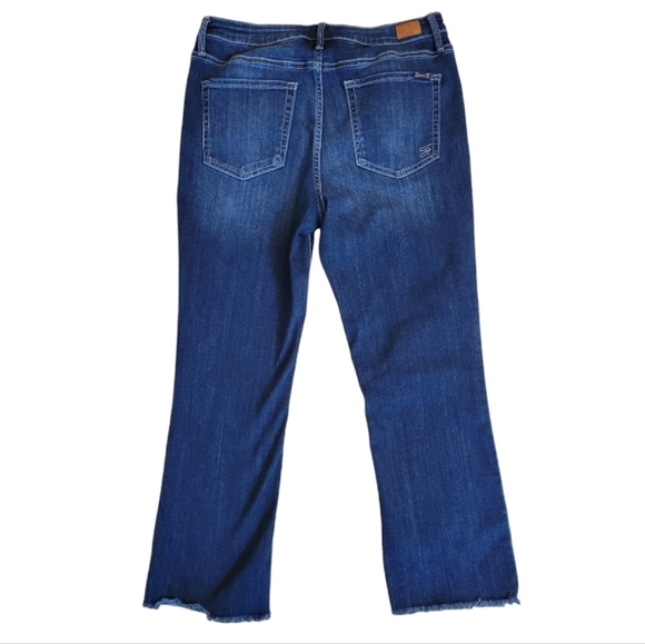 Seven7 Fashion Jean Mini Boot Denim Jeans Size 10 - Picture 4 of 5